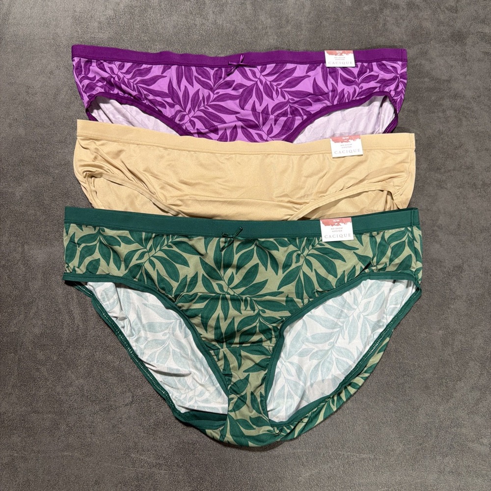 Lane Bryant Cacique No Show Hipster Plus Size 18/20 Panties L4